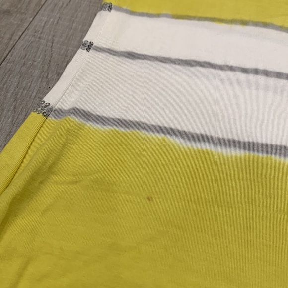 INC Yellow and White Tank Top Dress - Picture 6 of 6